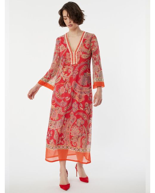 Ana Alcazar Red Kleid Zetory