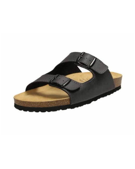 Lico Pantoletten in Black für Herren