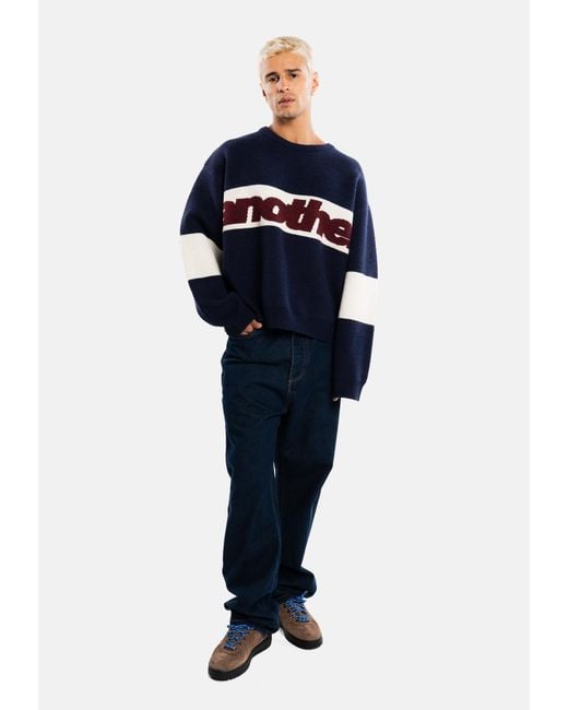Another Cotton Lab Blue Pullover