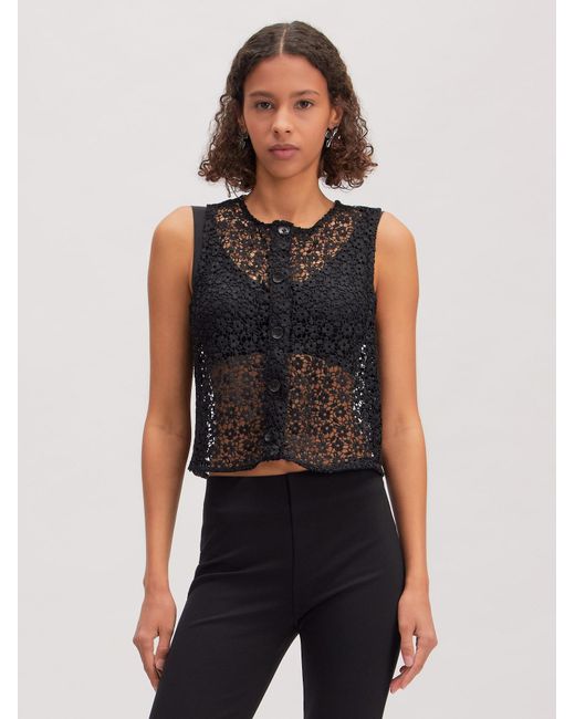 EDITED Black Top Cleo
