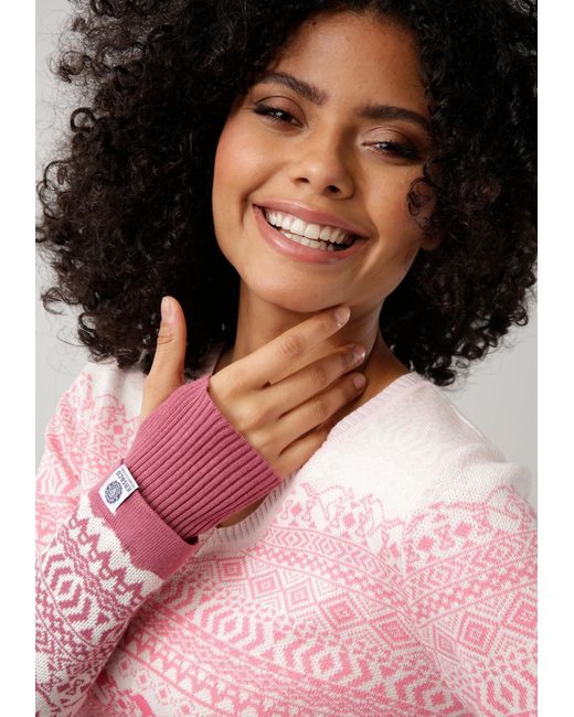 Kangaroos Pink Pullover