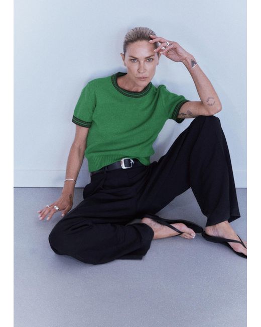 Mango Green Pullover Maricel