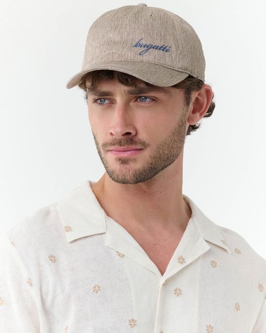 Bugatti Cap in Natural für Herren