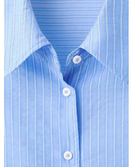 Mango Blue Bluse Belize