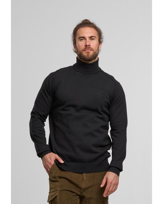 INDICODE Pullover Van Paul in Black für Herren