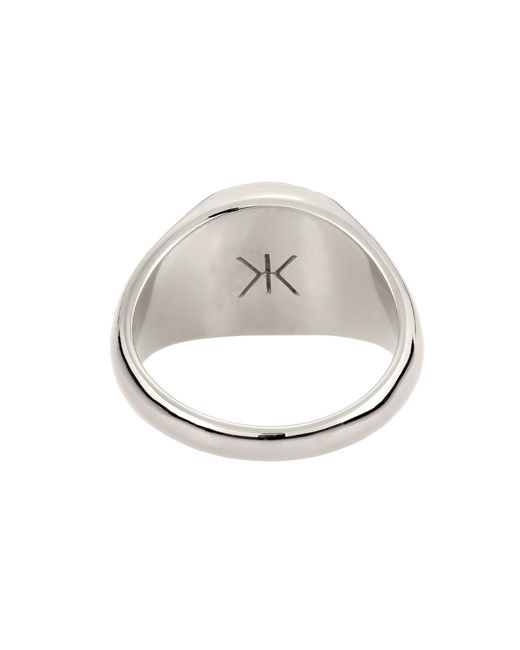Kuzzoi Ring in White für Herren