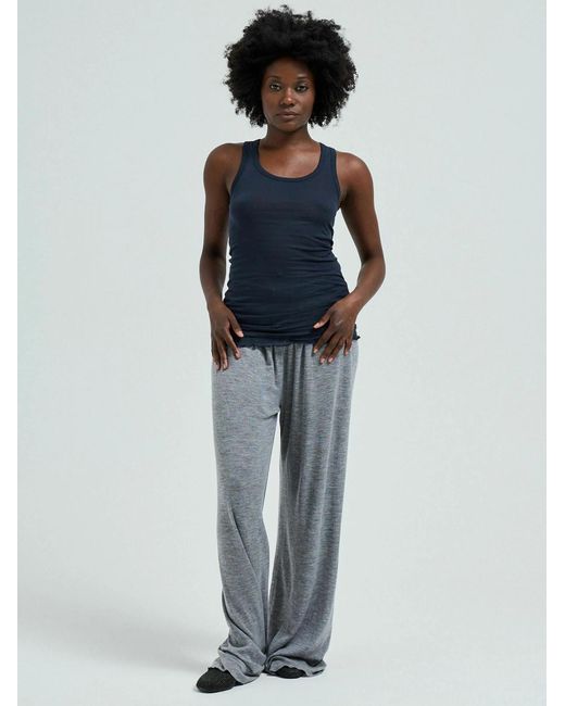 Seamless Basic Blue Top Bella