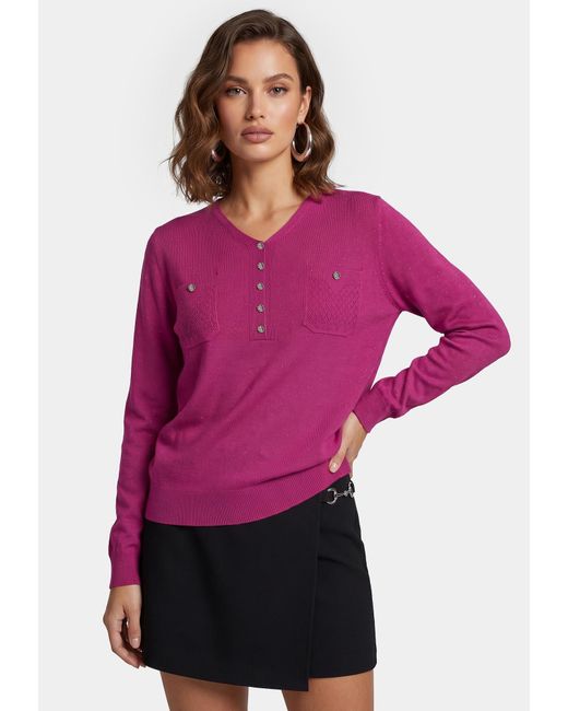 faina Pink Pullover