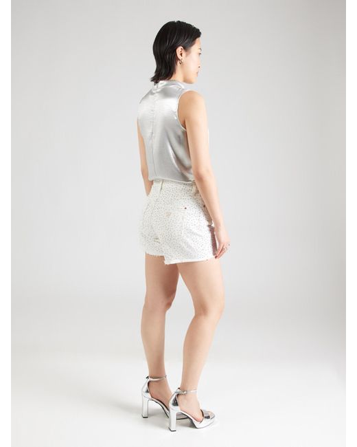 Guess White Shorts
