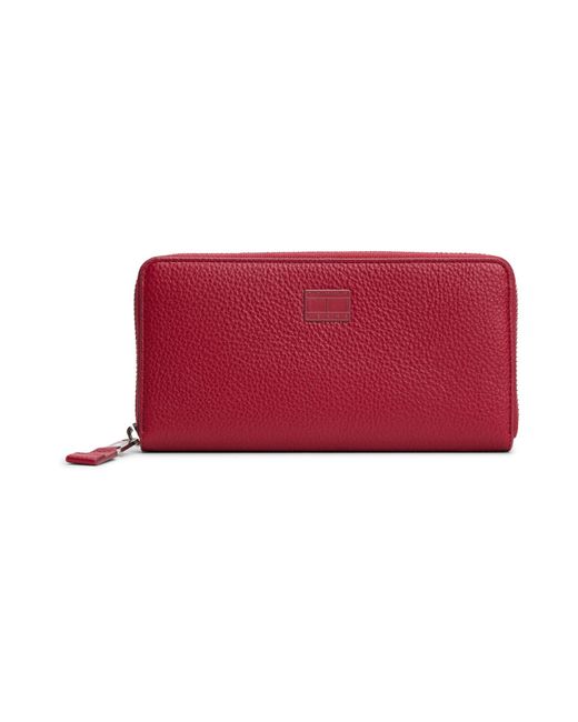 Tommy Hilfiger Red Portemonnaie Must