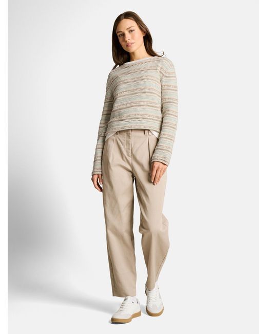 Tom Tailor White Pullover