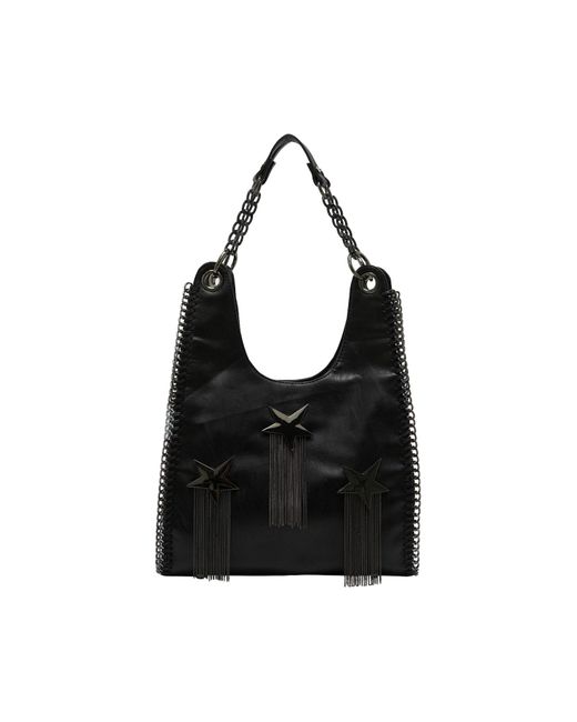 faina Black Schultertasche