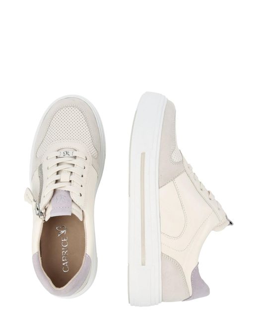 Caprice White Sneaker