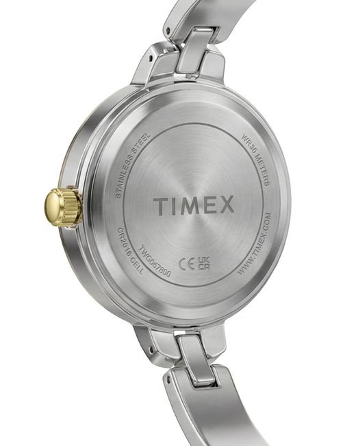 Timex White Analoguhr