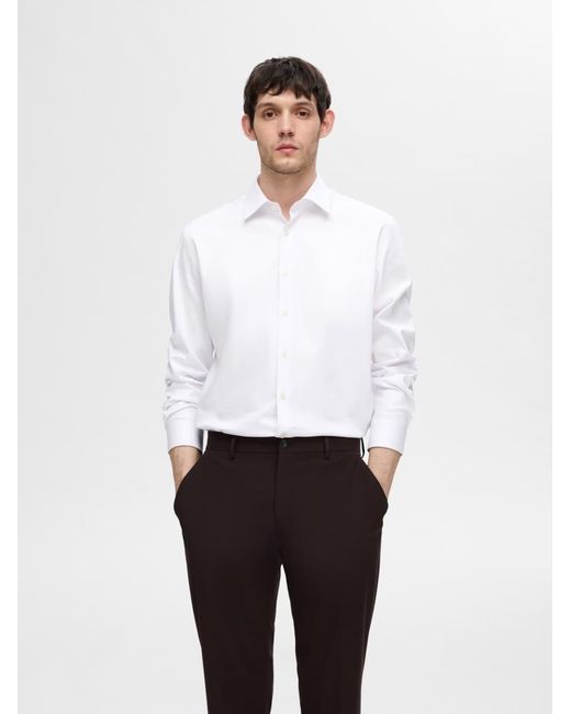 SELECTED Hemd in White für Herren