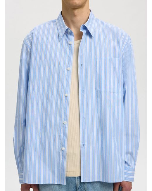 SELECTED Hemd in Blue für Herren