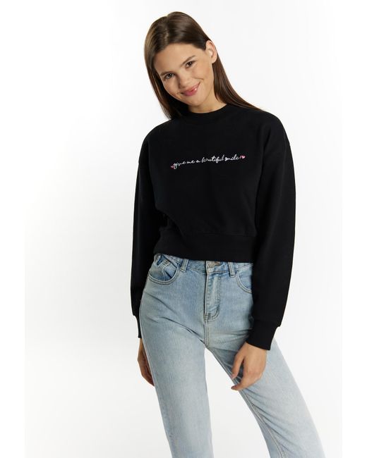 myMo Black Sweatshirt 'Keepsudry'