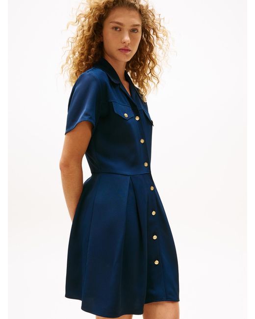 Tommy Hilfiger Blue Kleid