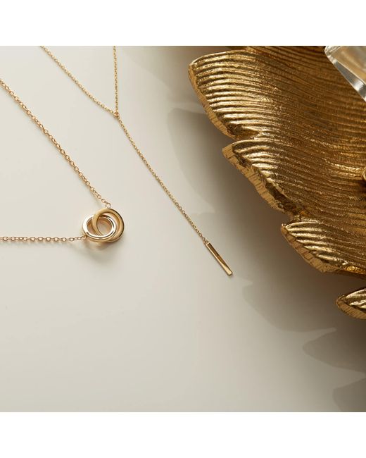 Isabel Bernard Metallic Kette