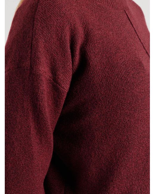 Pieces Red Pullover Pcmalou