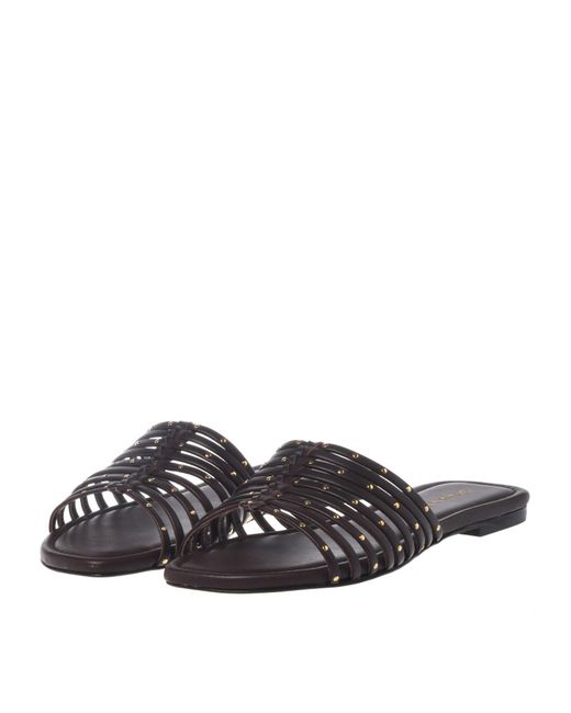 Baldinini Brown Pantolette