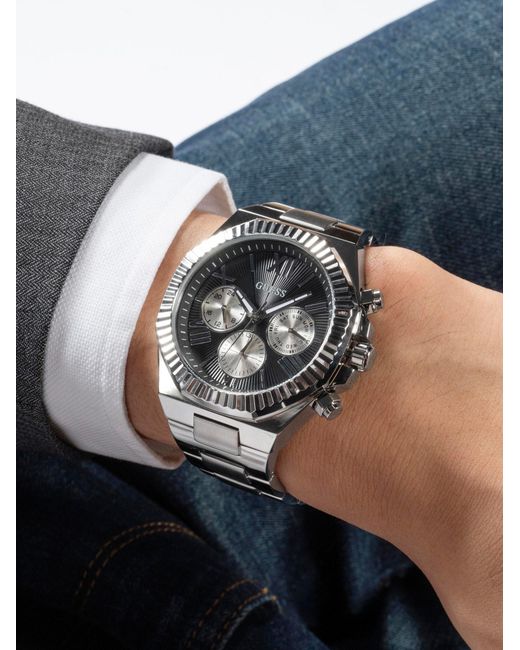 Guess Uhr Equity in Gray für Herren