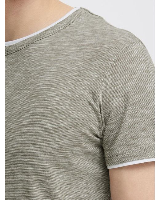 Solid Shirt Rigos in Gray für Herren
