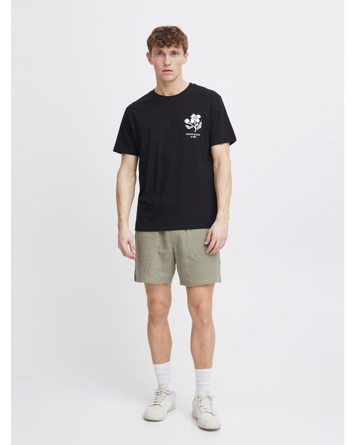 Solid Shirt Fulton in Black für Herren