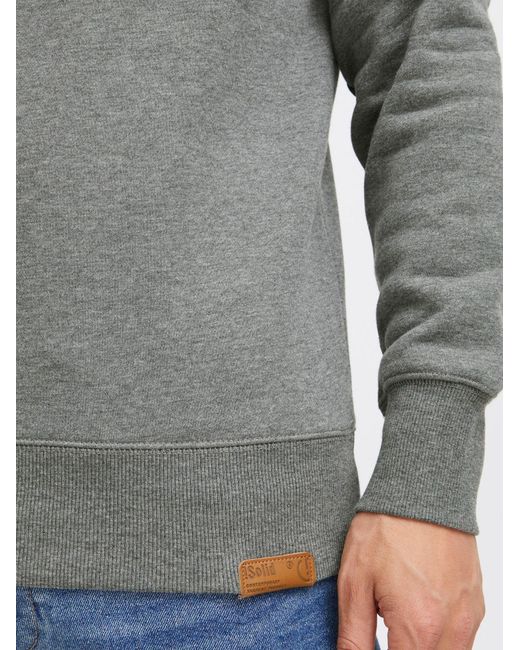 Solid Sweatshirt Tripstrip in Gray für Herren