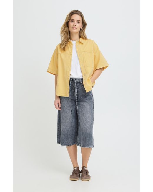 Pulz Yellow Bluse Vimarcella