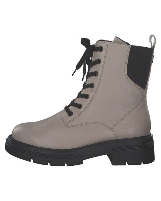 Marco Tozzi Black Schnürstiefelette