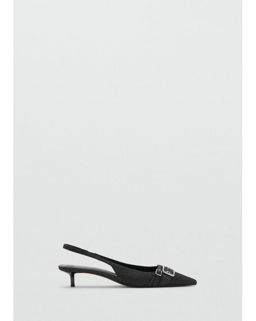 Mango White Slingpumps Mecha