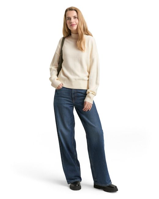 Tom Tailor White Pullover