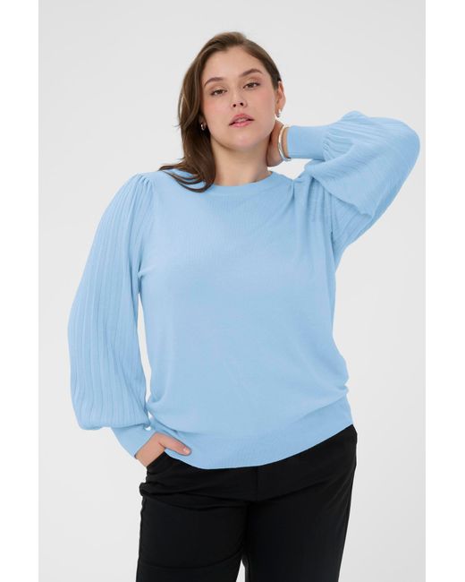 Kaffe Blue Pullover Kcloni