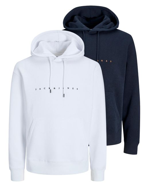 Jack & Jones Sweatshirt Star in Blue für Herren