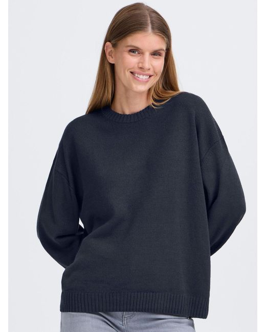 Oxmo Blue Strickpullover