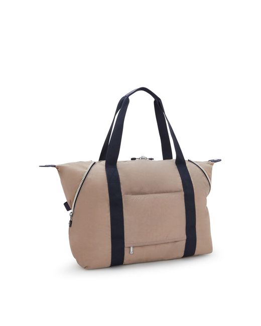 Kipling White Shopper Art