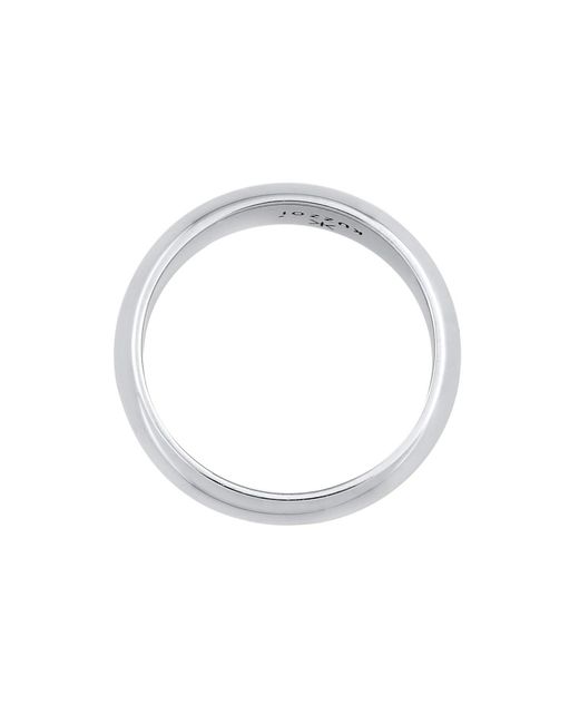 Kuzzoi Ring in Metallic für Herren