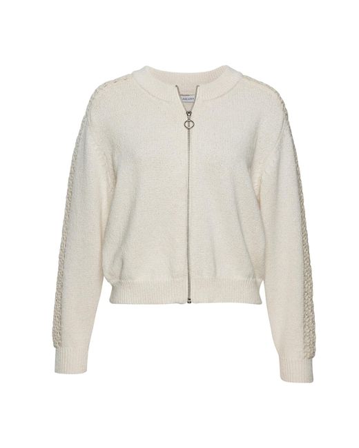 vivance active White Strickjacke
