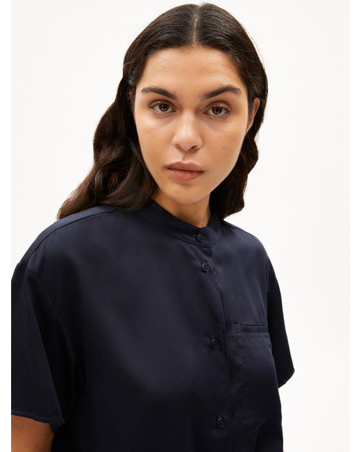 ARMEDANGELS Blue Bluse 'Baraahe'