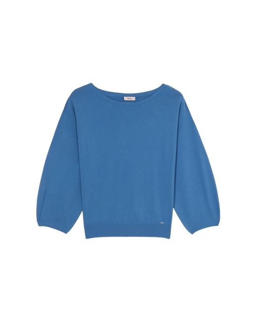 Oltre Blue Pullover
