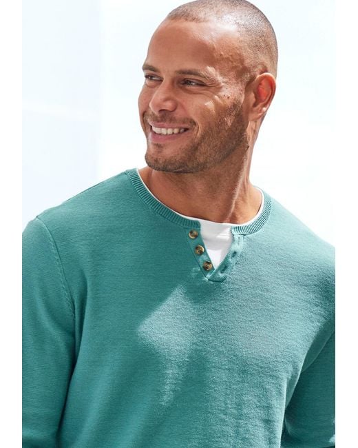 H.i.s. Pullover in Green für Herren