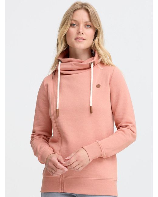 Oxmo Pink Sweatjacke Mille