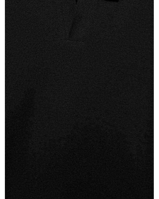 Pull&Bear Poloshirt in Black für Herren