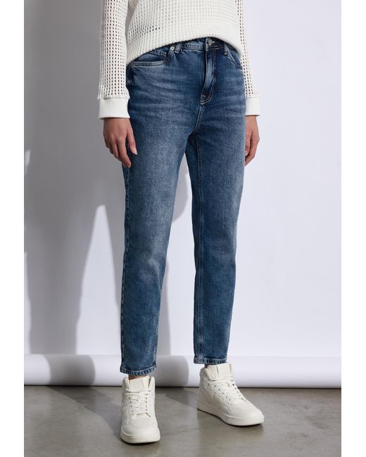 Street One Blue Jeans Im Mom Fit