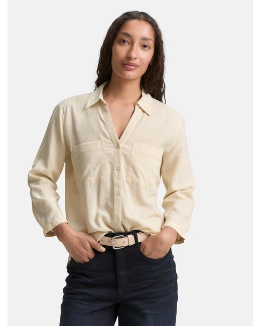 Tom Tailor Natural Bluse