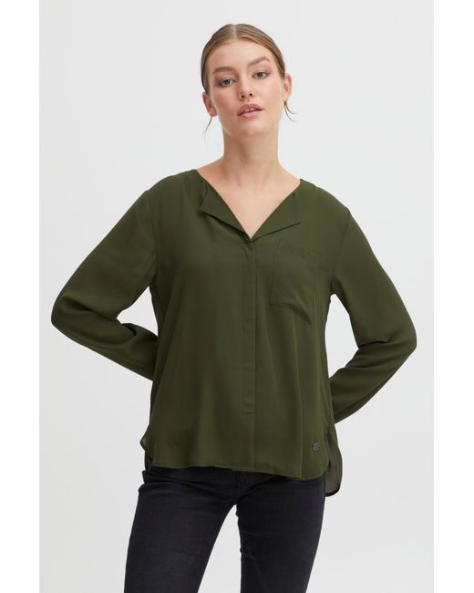 Oxmo Green Bluse Hally