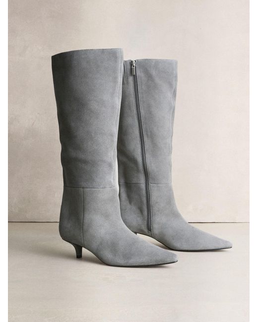 Next Gray Stiefel