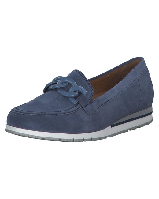 Gabor Blue Mokassins 'Comfort 42.415'
