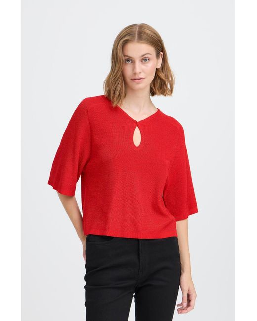 Ichi Red Pullover Ichcody